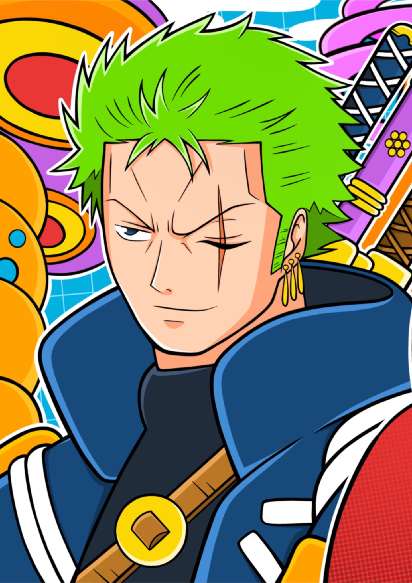 Poster Zoro Egghead
