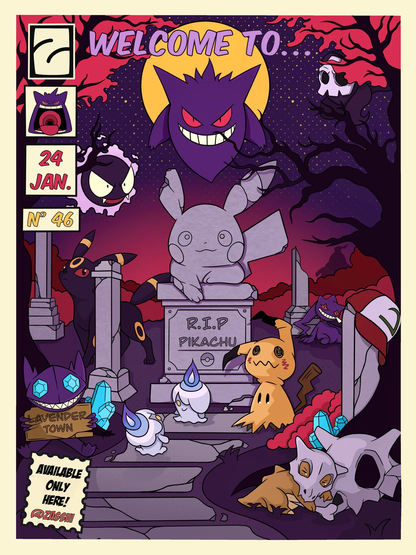 Poster PokéPark spectre