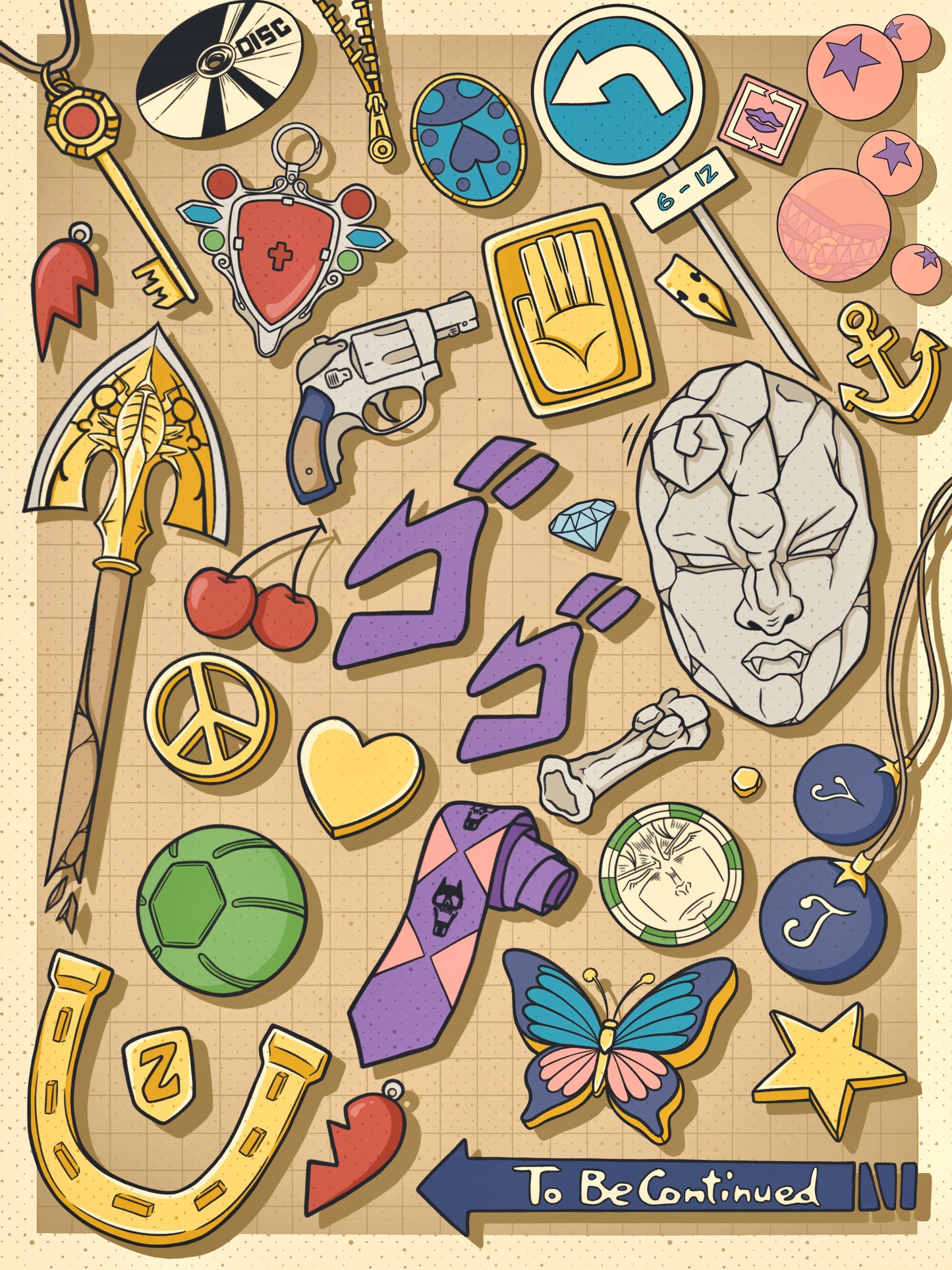 Poster Jojo’s items