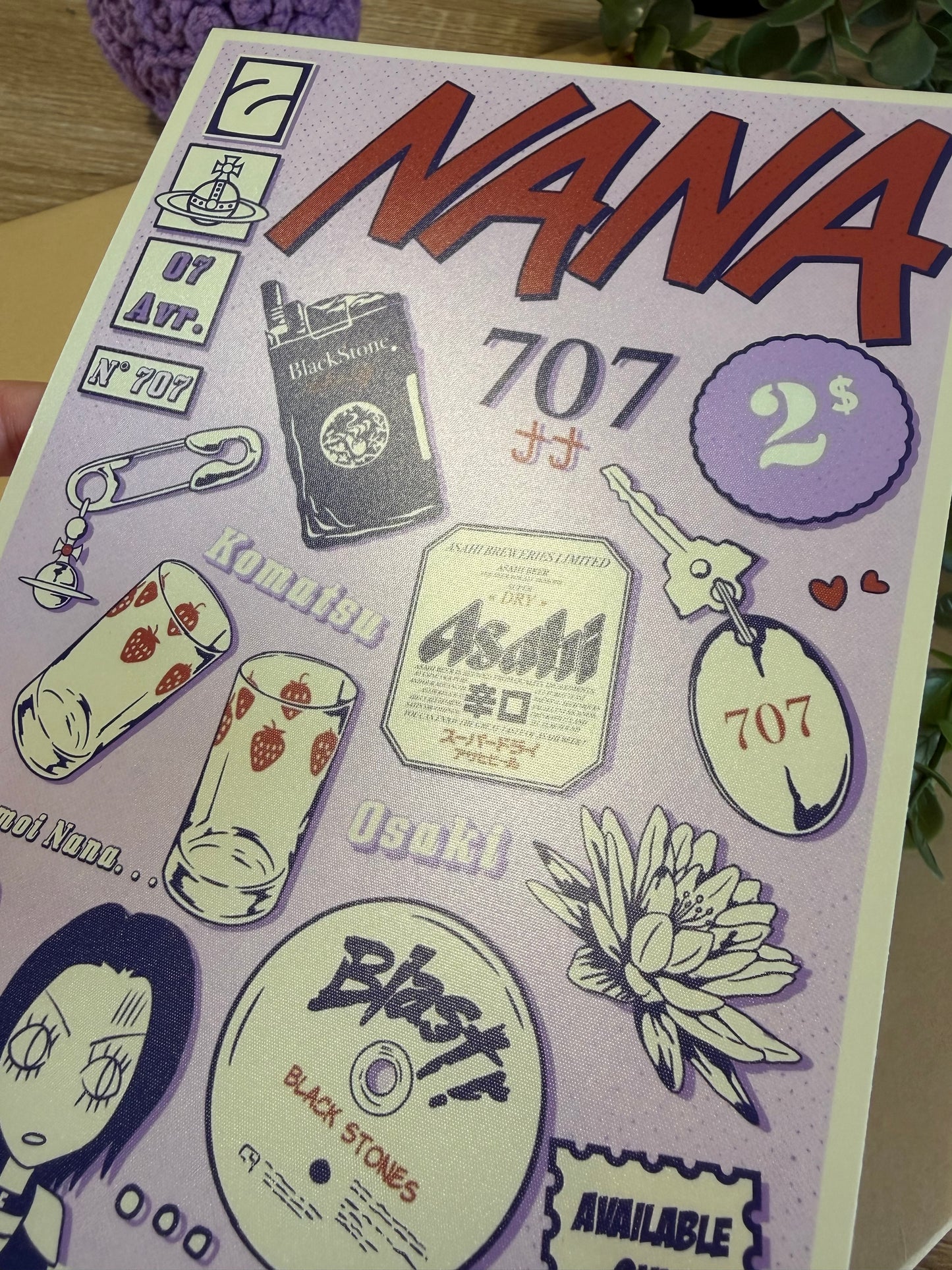 Affiche Nana osaki item A5 Satiné