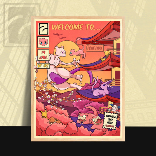 Poster PokéPark psy