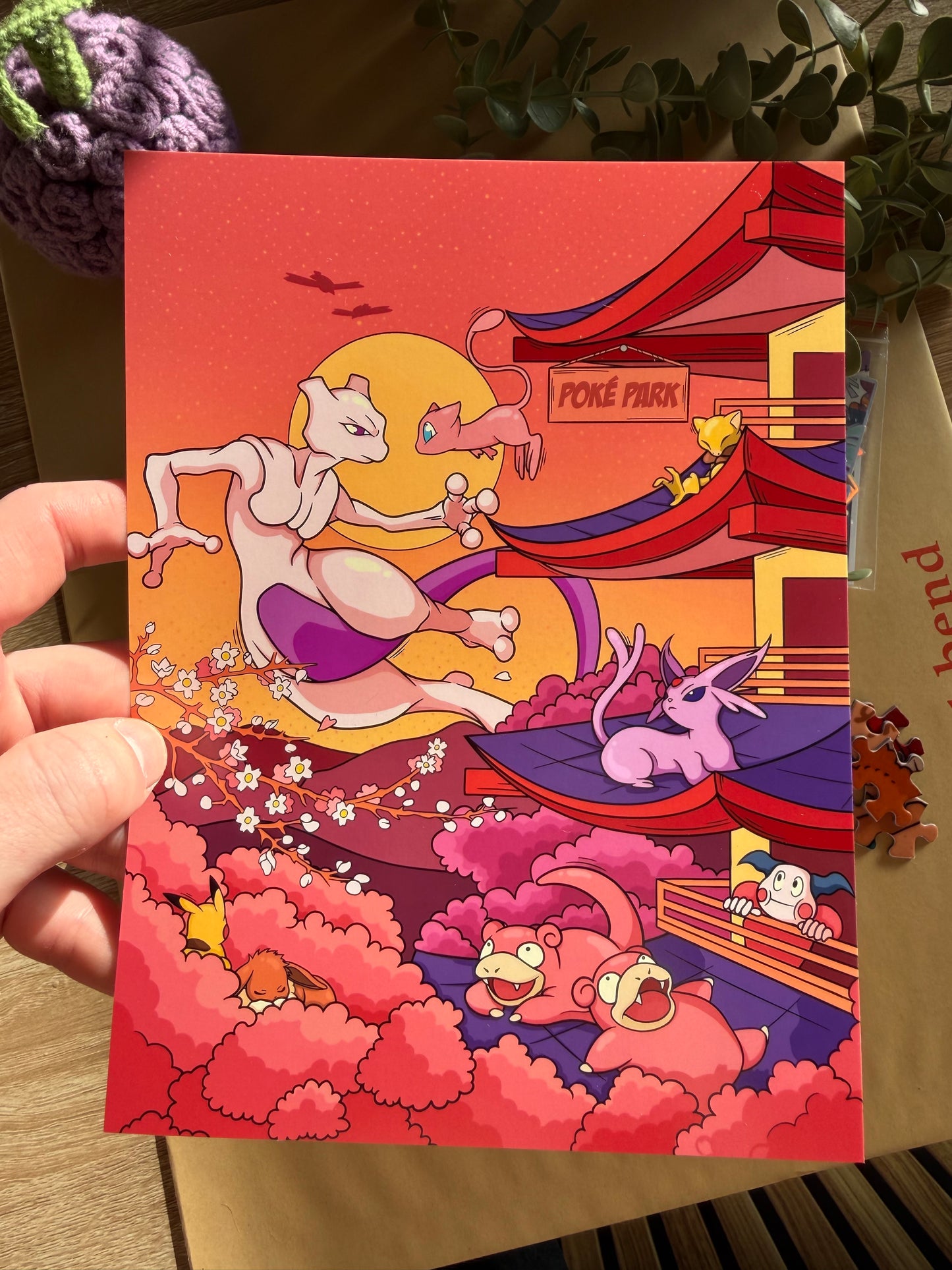 Affiche PokéPark Psy A5