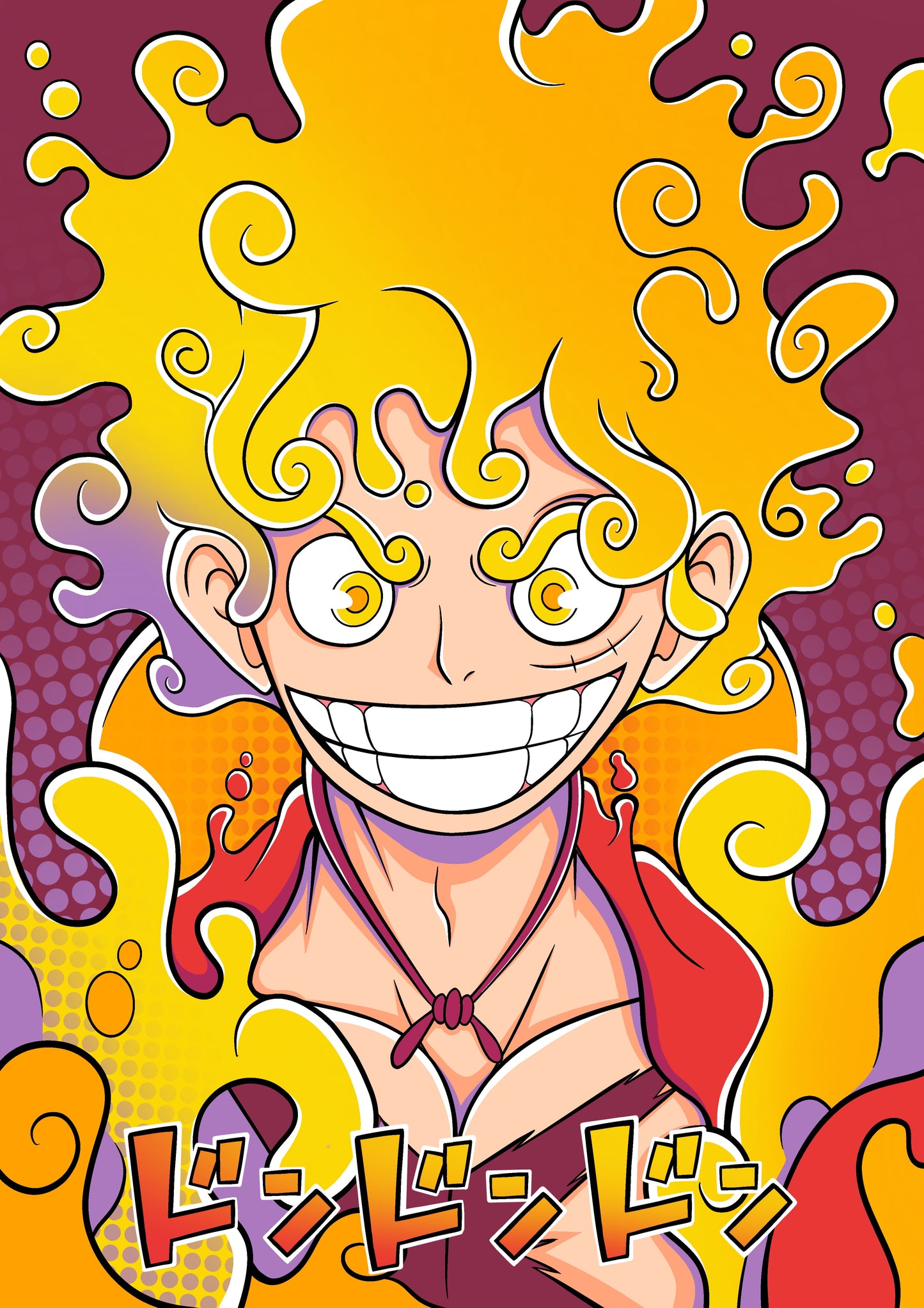 Poster Luffy Gear 5 V2
