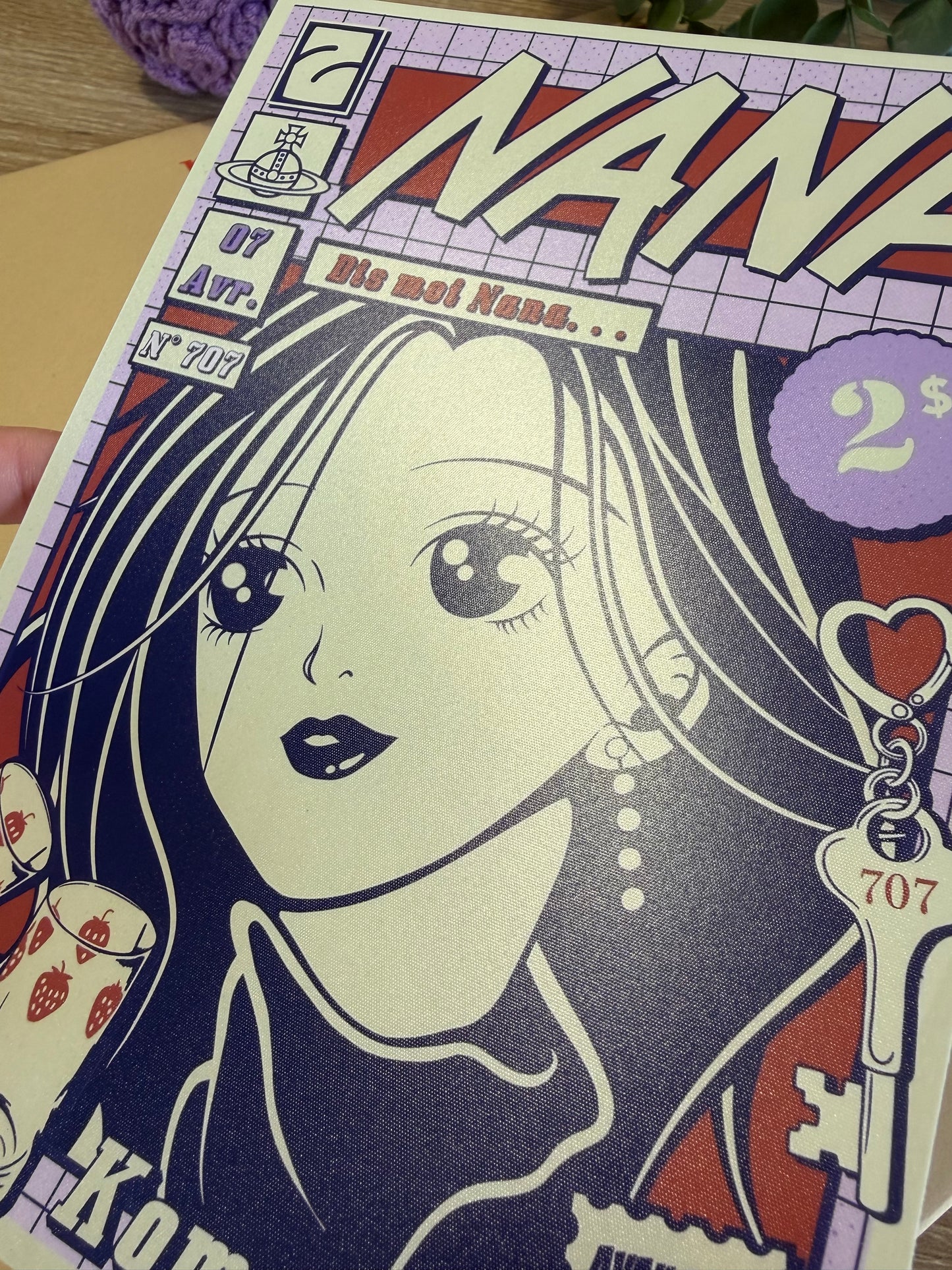 Affiche Nana Komatsu A5 Satiné