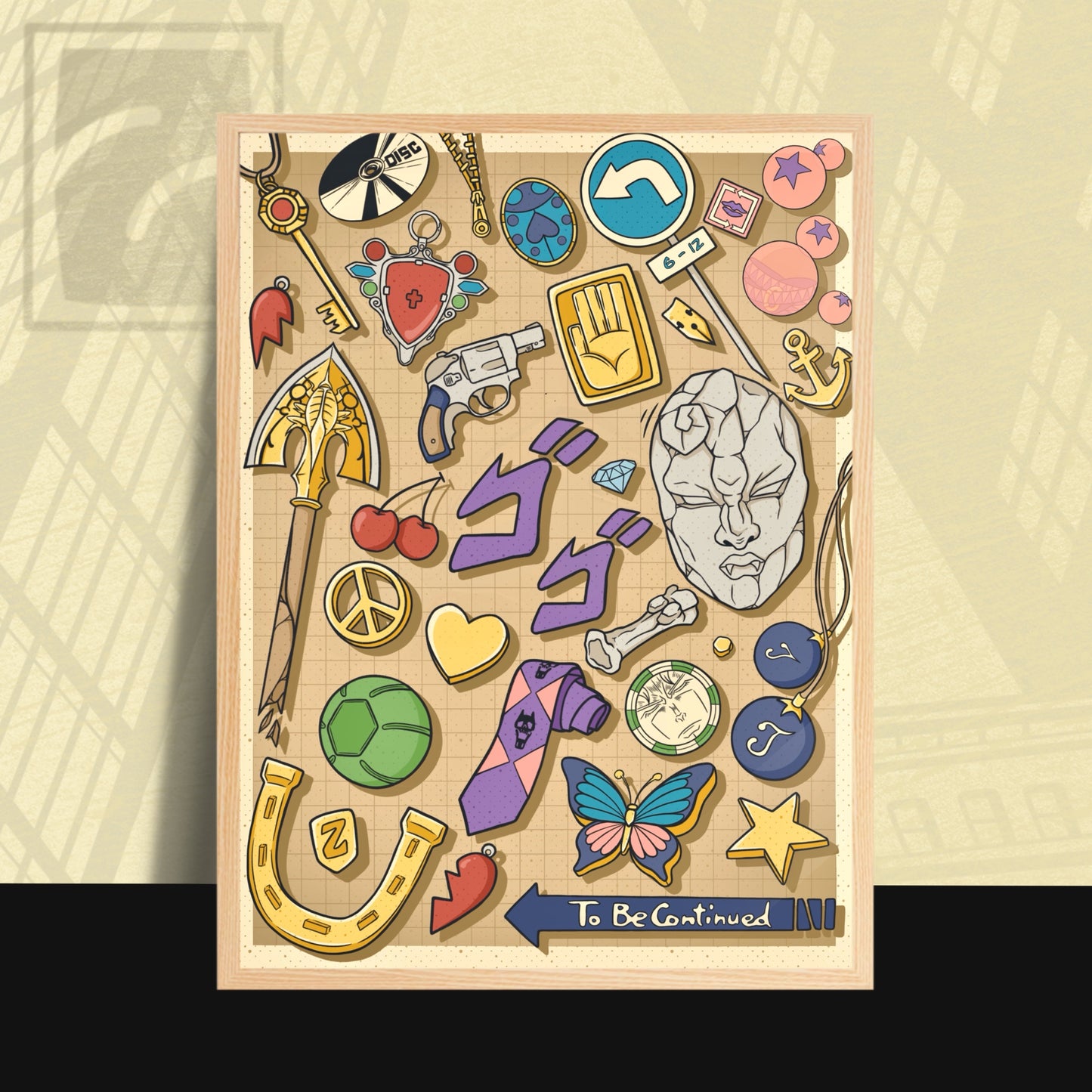 Poster Jojo’s items