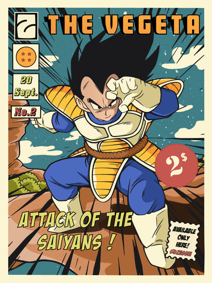 Poster Vegeta