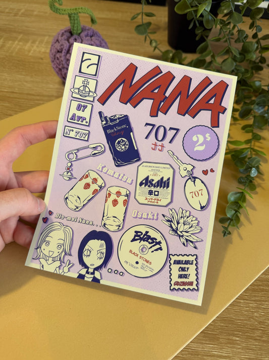 Affiche Nana osaki item A5 Satiné