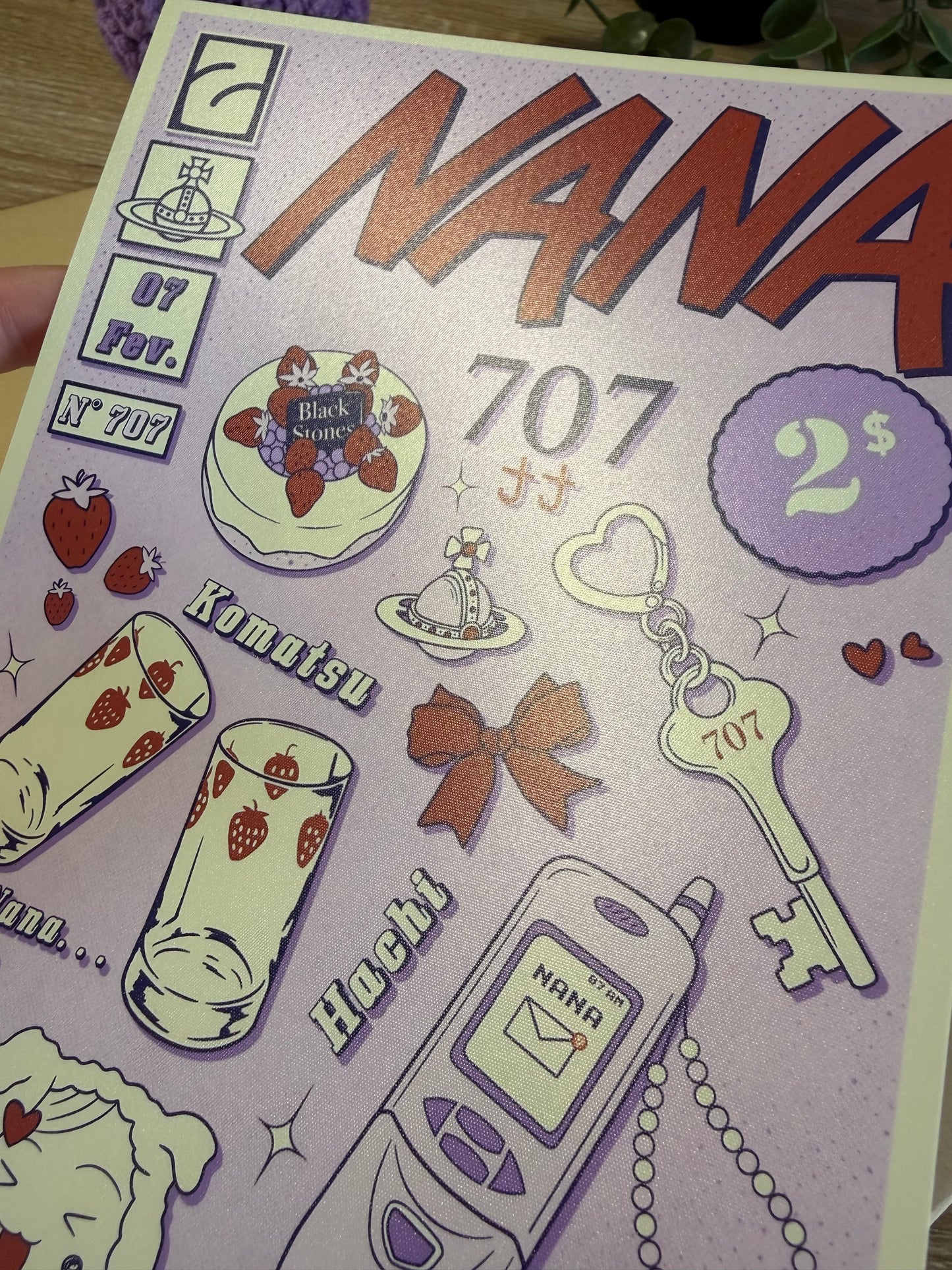 Affiche Nana komatsu item A5 Satiné