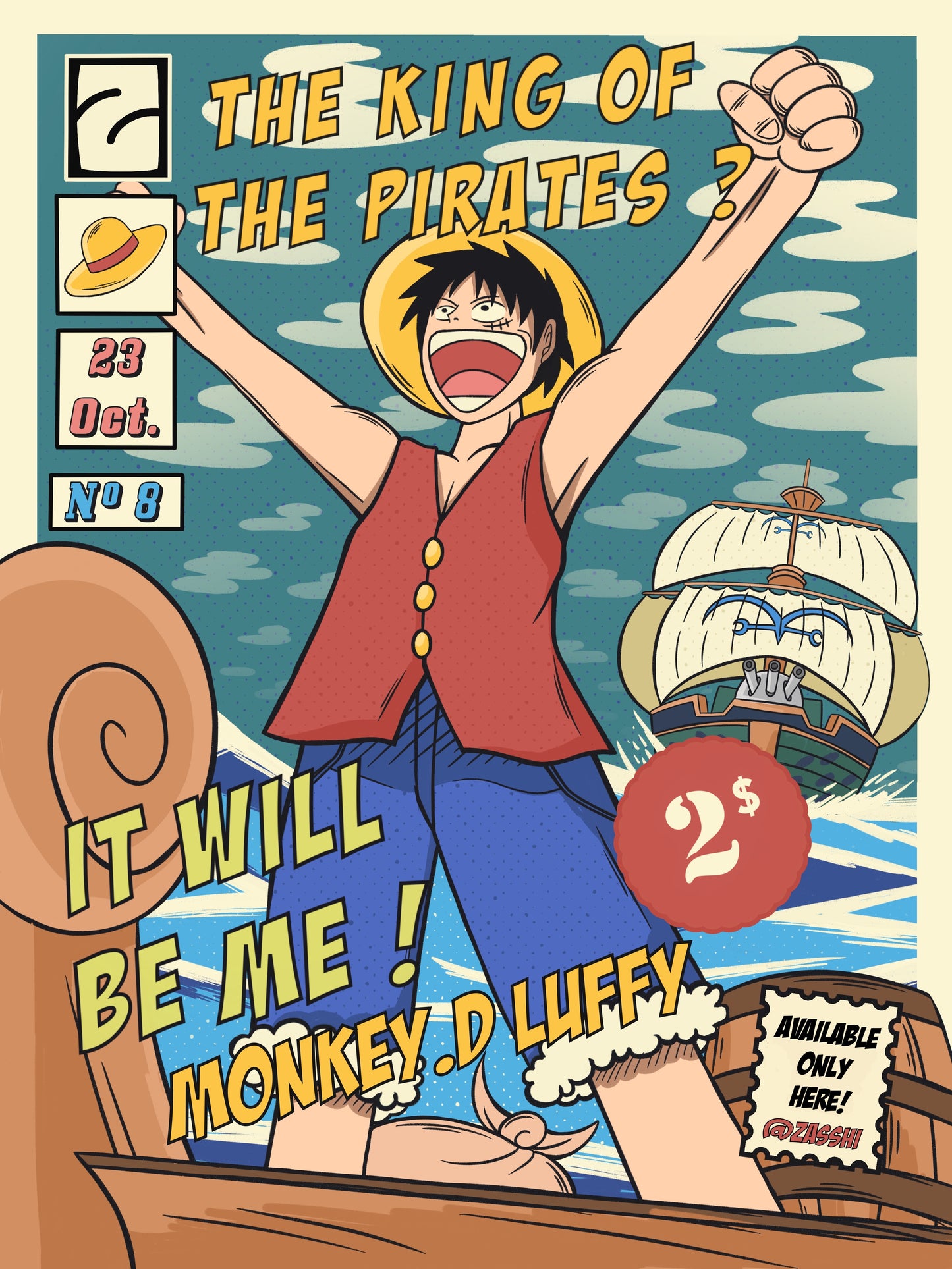 Poster Monkey.D Luffy