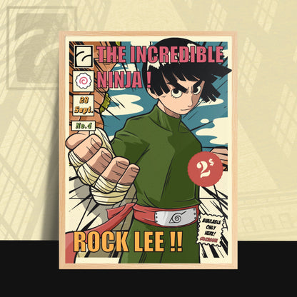 Poster Rock Lee