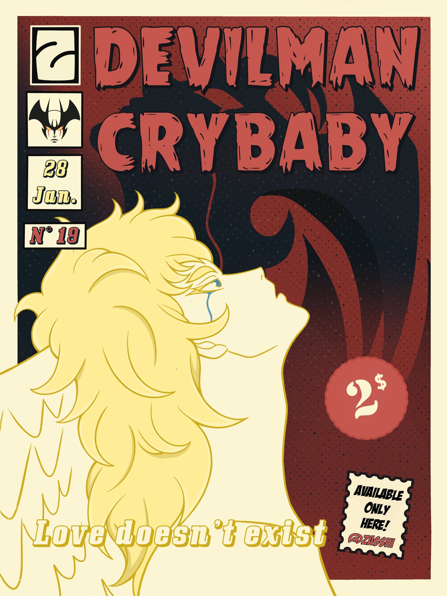 Poster Devilman Crybaby