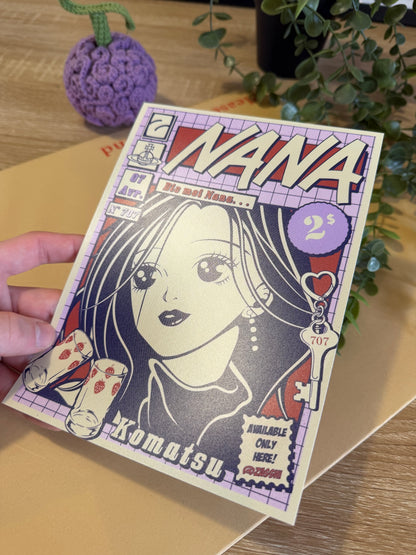 Affiche Nana Komatsu A5 Satiné