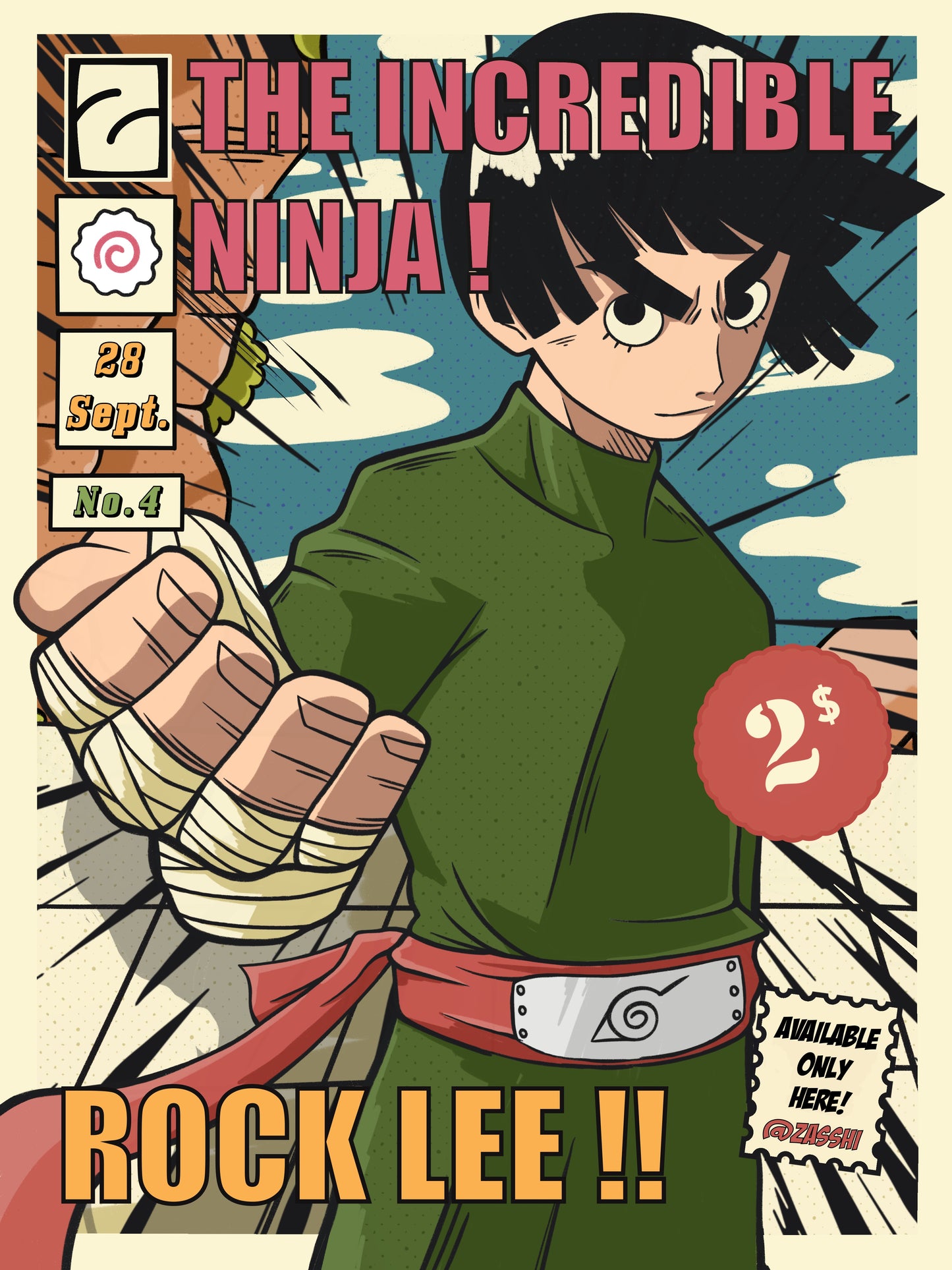 Poster Rock Lee