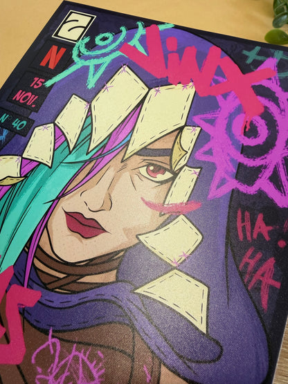 Affiche Jinx A5 Satiné