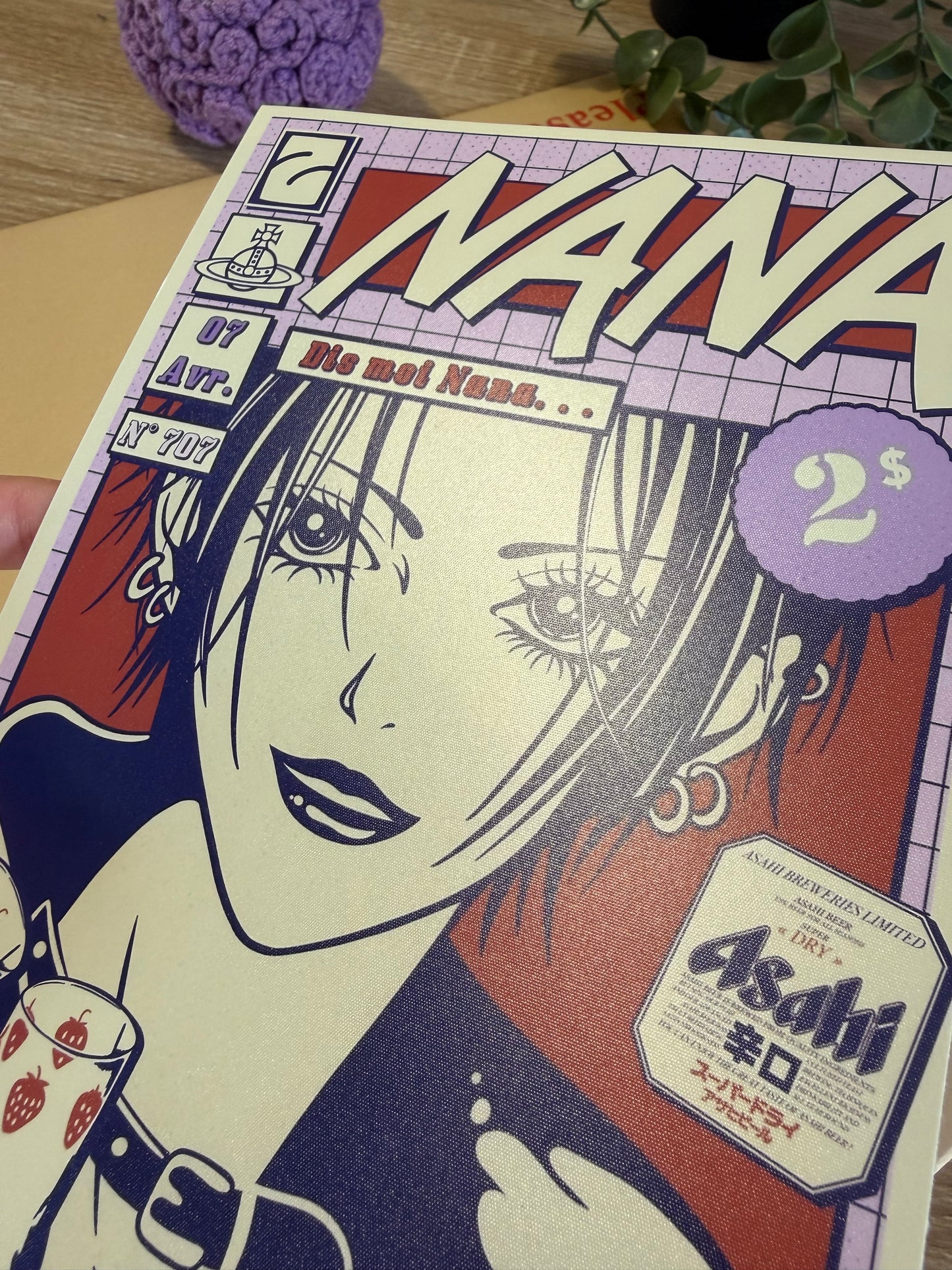 Affiche Nana osaki A5 Satiné