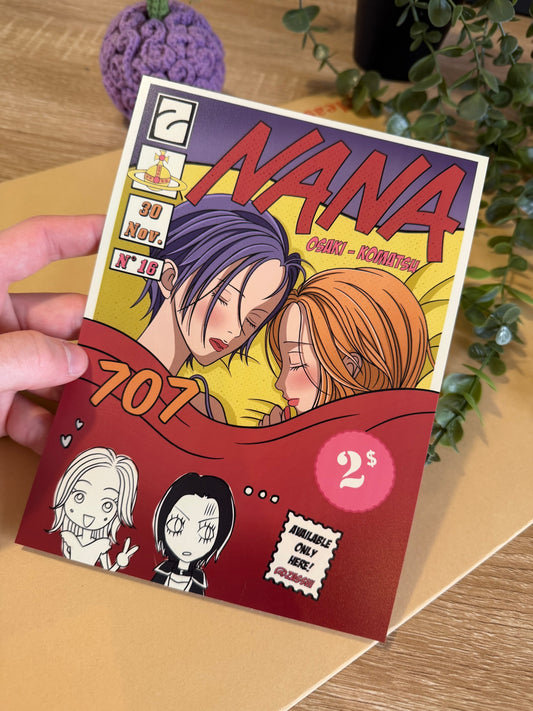 Affiche Nana duo A5 Satiné