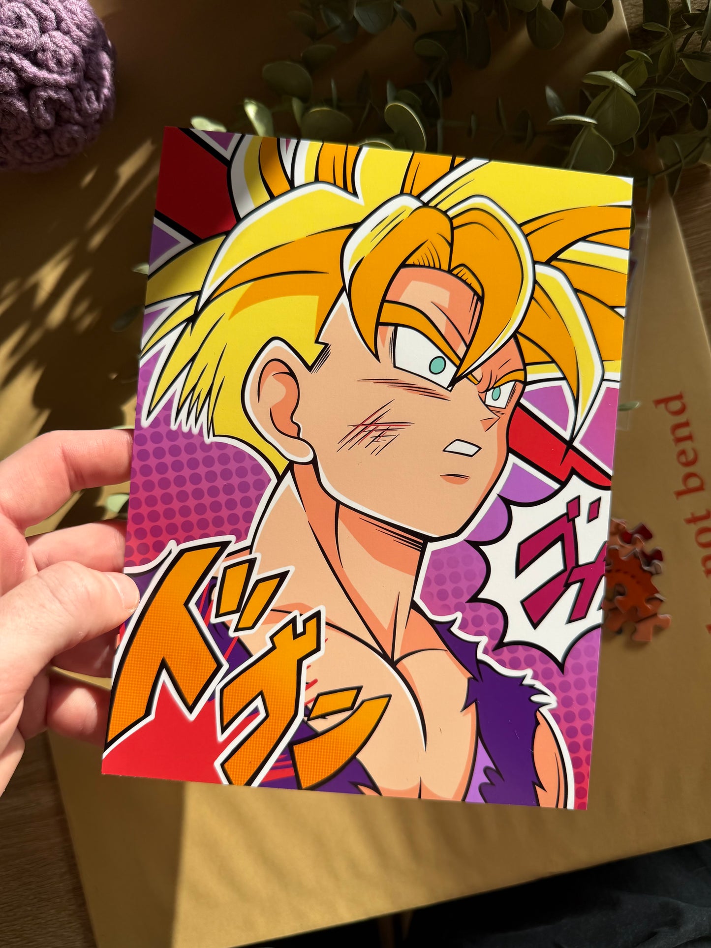 Affiche Gohan A5