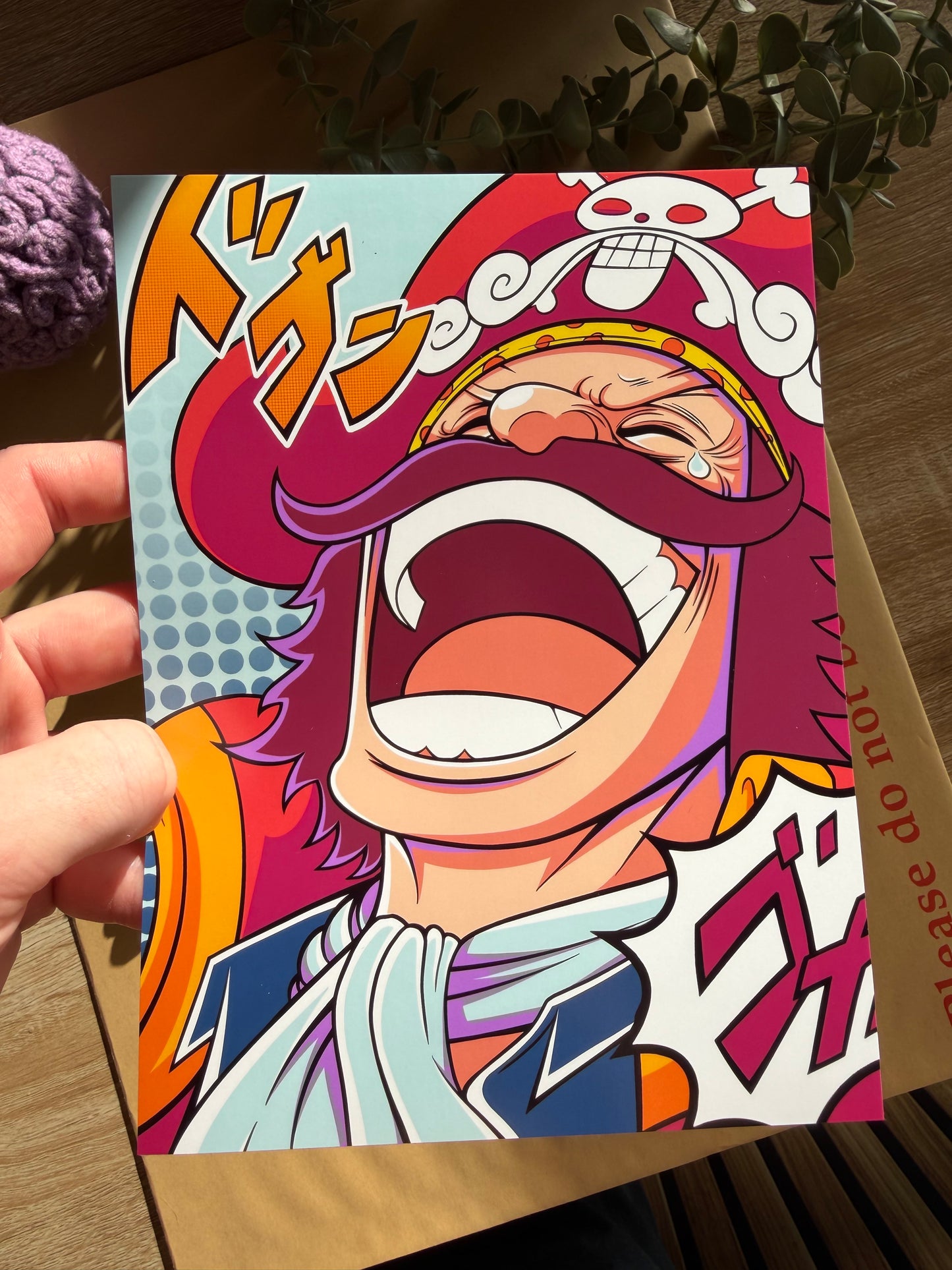 Affiche Gol D. Roger A5