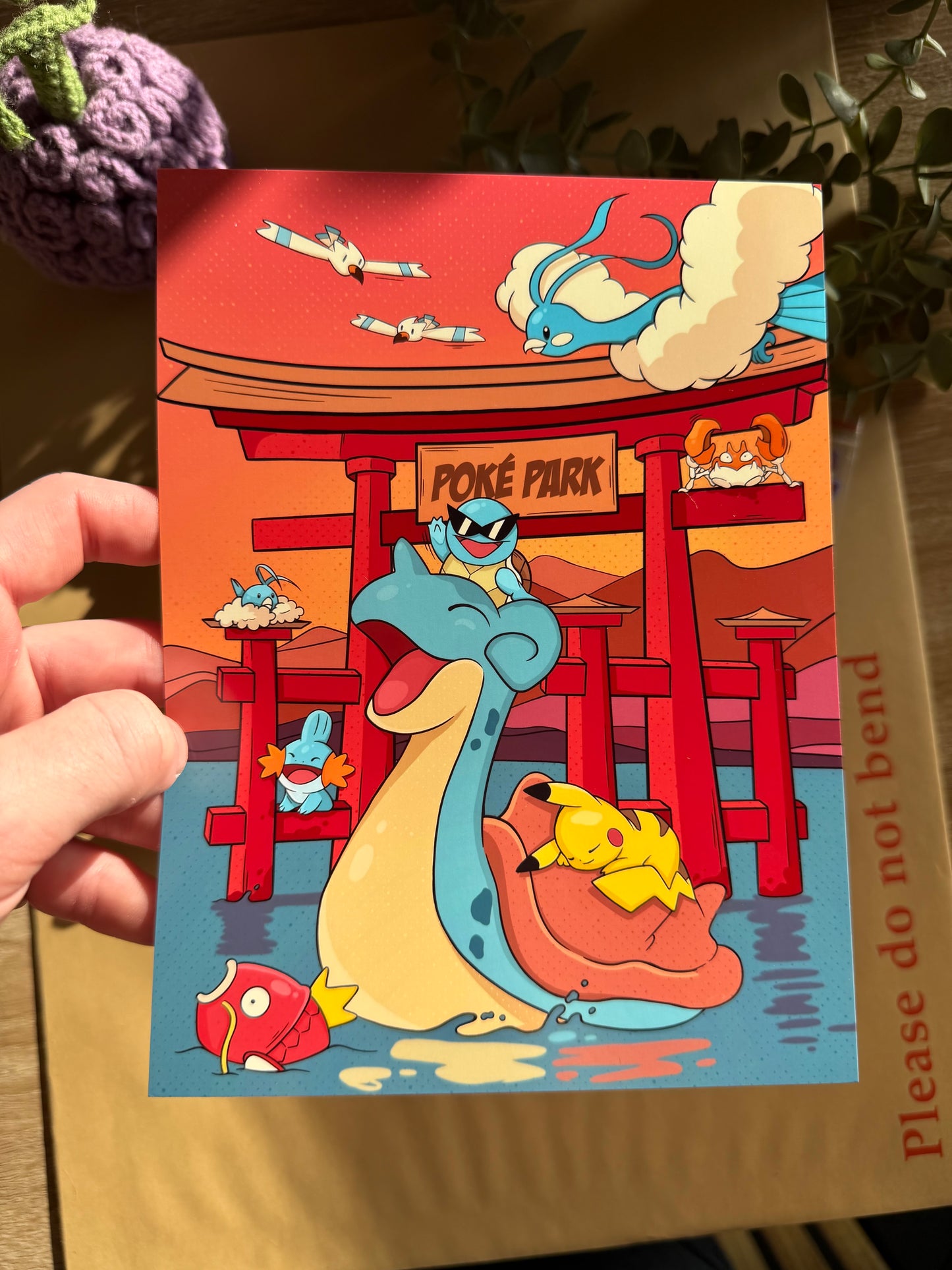 Affiche PokéPark Eau A5