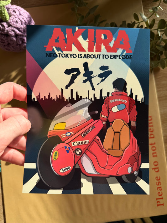 Affiche Akira A5