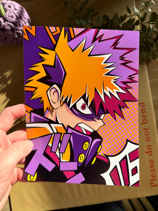 Affiche Bakugo A5