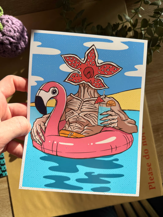 Affiche Demogorgon A5